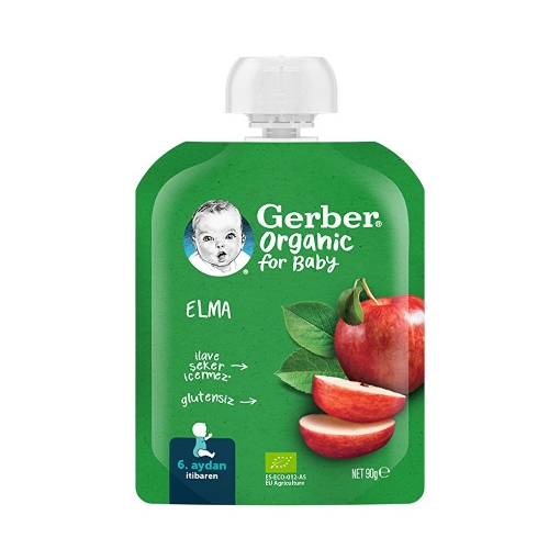 Gerber Org.  Elma 90 Gr. ürün görseli