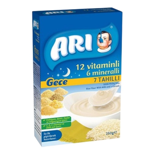 Arı Mama Sütlü Pirinç Unu Gece 250 Gr.. ürün görseli
