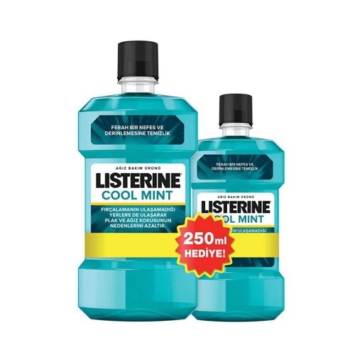 Listerine 500+250ml Cool Mint. ürün görseli