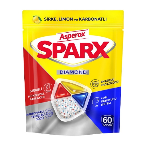 Asperox Sparx Kapsul Diamond 60'Li. ürün görseli
