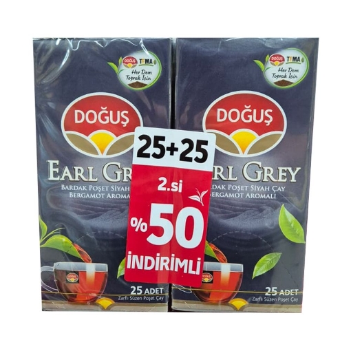 Dogus Early Grey Brd.25+25'Li 2. Si %50 Ind 100 Gr. ürün görseli