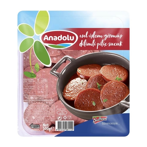 Sultan Sucuk Pilic Anadolu Dilimli 500 Gr.Kvt.. ürün görseli