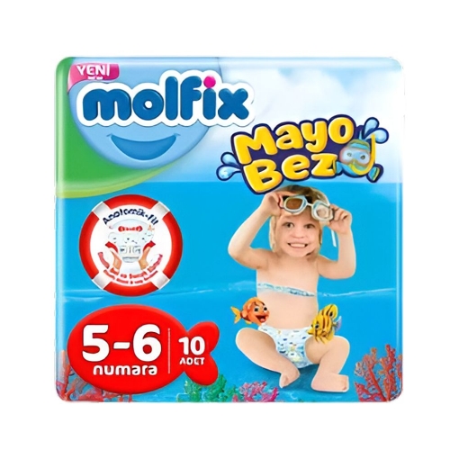 Molfix Mayo Bez 10'Lu (5-6). ürün görseli