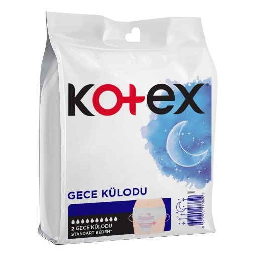 Kotex Regl Gece Kulodu 2'Li. ürün görseli