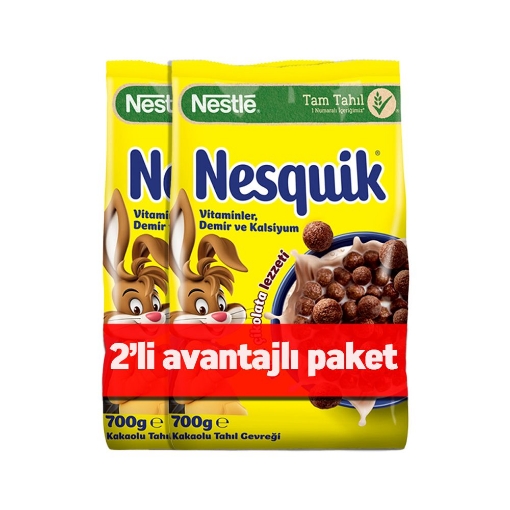 Nestle Nesquik Mısır Gevreği 700+700 Gr.. ürün görseli