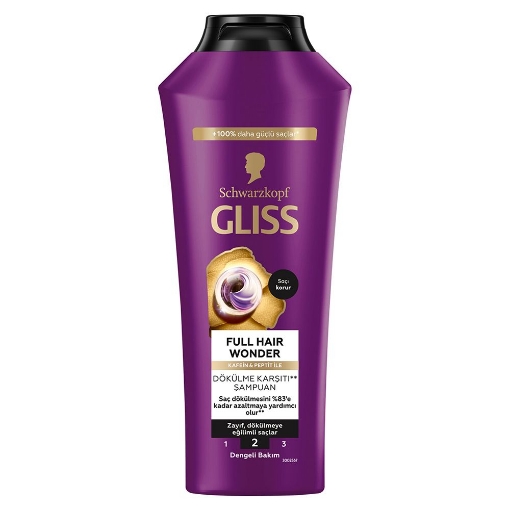 Gliss Samp. 400ml Full Hair Wonder. ürün görseli