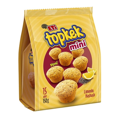 Eti Paykek Mini Limonlu Hashasli 150gr. ürün görseli