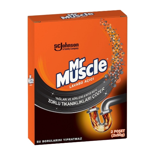 Mr.Muscle Lavabo Acici 2x50g Granul. ürün görseli