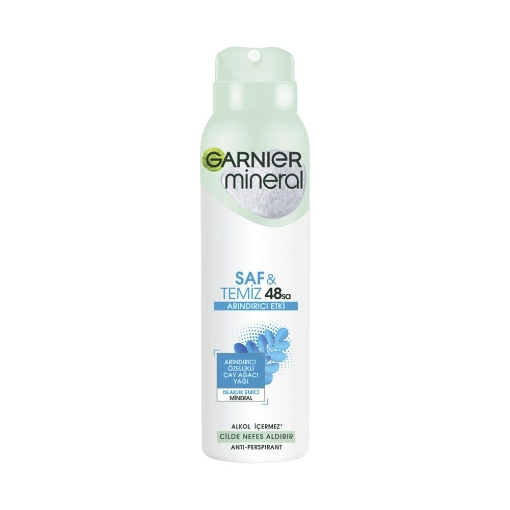 Garnier Mineral Deo 150ml Saf&Temiz. ürün görseli