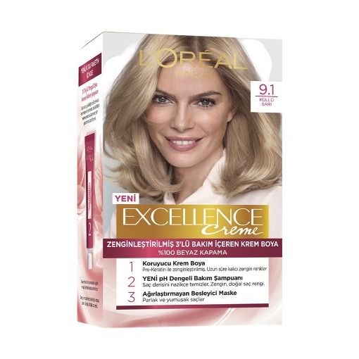 Excellence Crema Sarı Küllü 9.1. ürün görseli