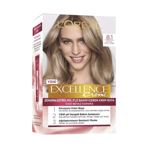 Excellence Crema Koyu Sarı Küllü 8.1. ürün görseli