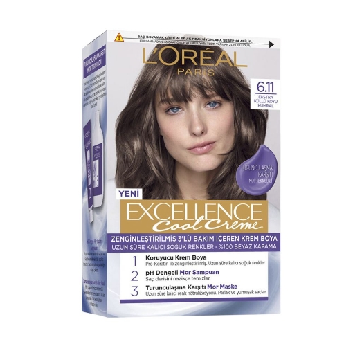 Excellence Cool Creme Extra Kullu Koyu Kumral 6.11. ürün görseli