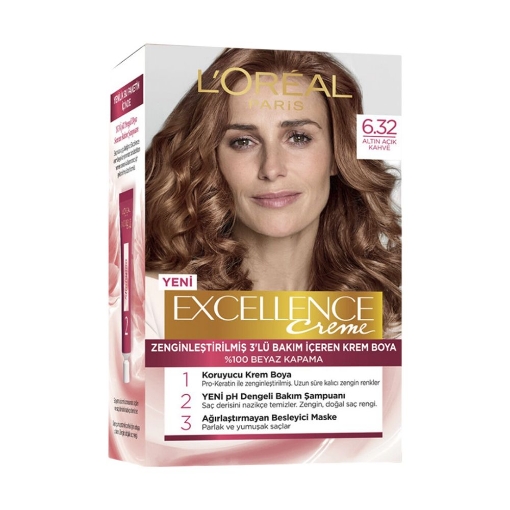 Excellence Creme Altin Acik Kahve 6.32. ürün görseli