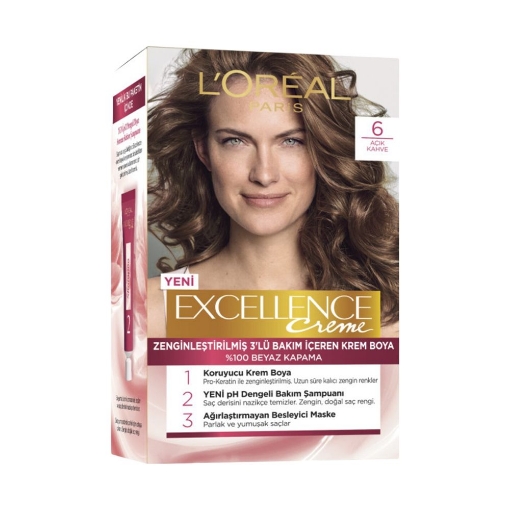 Excellence Creme Acik Kahve 6. ürün görseli