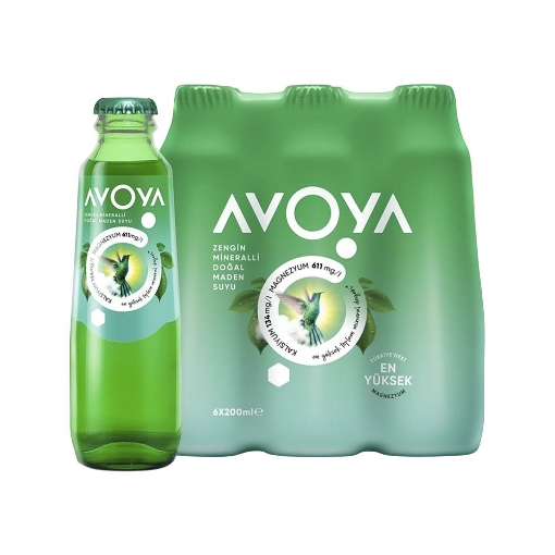 Avoya Sade Maden Suyu 6*200ml. ürün görseli