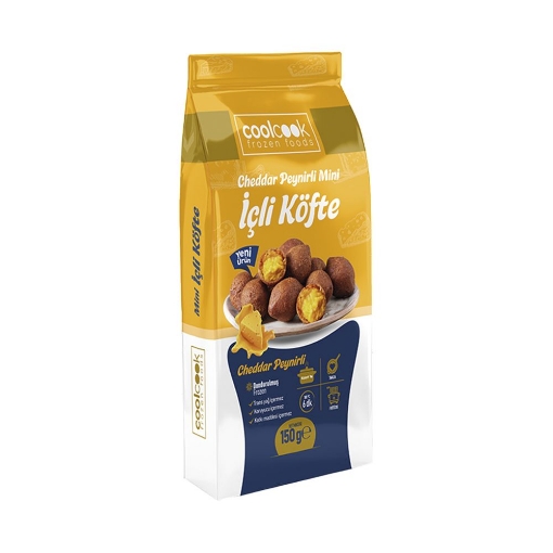 Coolcook  Icli Kofte Cheddar Peynirli Mini 150gr. ürün görseli