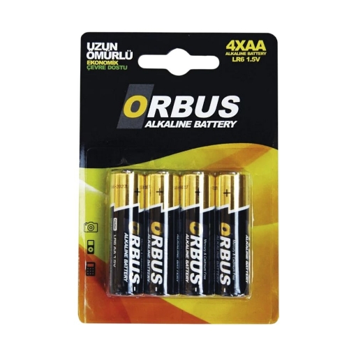 Orbus Premium Alkalin Aa 4x Kalem Pil. ürün görseli