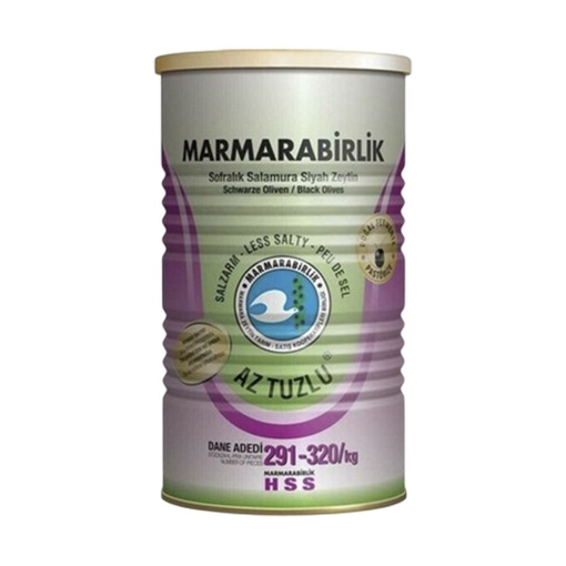 M.Birlik Zeytin Siyah Hususi Az Tuzlu 400 Gr.Tnk.. ürün görseli
