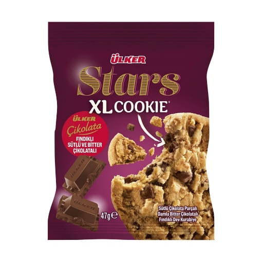 Ulker Stars Cookie Findik Damla Bitt Kurabiye 47gr. ürün görseli