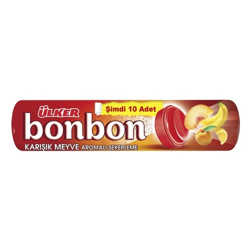 Ülker Bonbon Rulo Şek. Meyveli 32,5 Gr.. ürün görseli