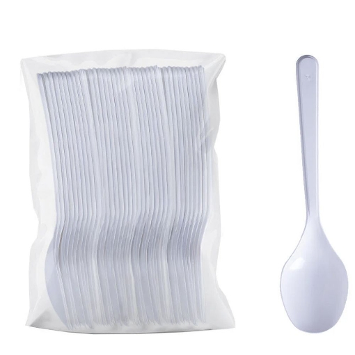Uplass Plastik Luks Kasik 50'Li. ürün görseli