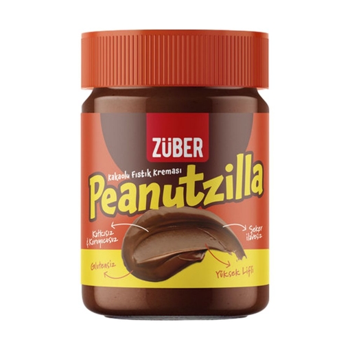 Zuber Peanutzilla  Fistik Kremasi  315gr. ürün görseli