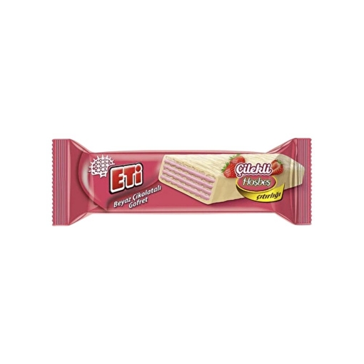 Eti Gofret Cılekli Beyaz Cikolatali  29gr. ürün görseli