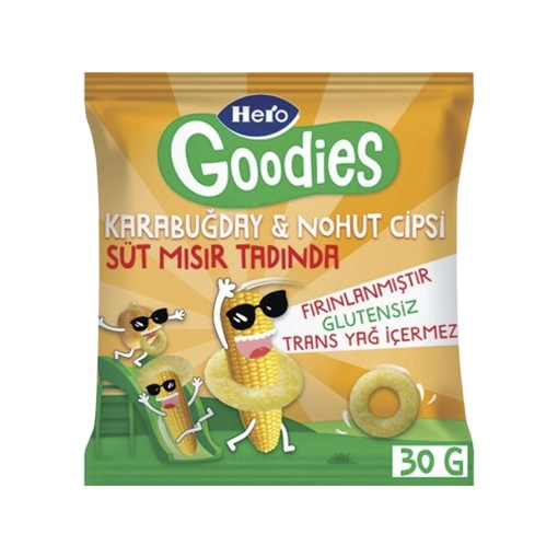 Hero Goodies Sut Misirli Cips 30gr. ürün görseli