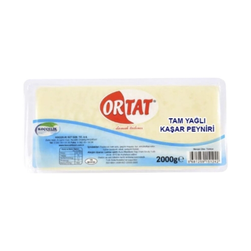 Ortat Peynir Kasar 2000 Gr.Vak.. ürün görseli