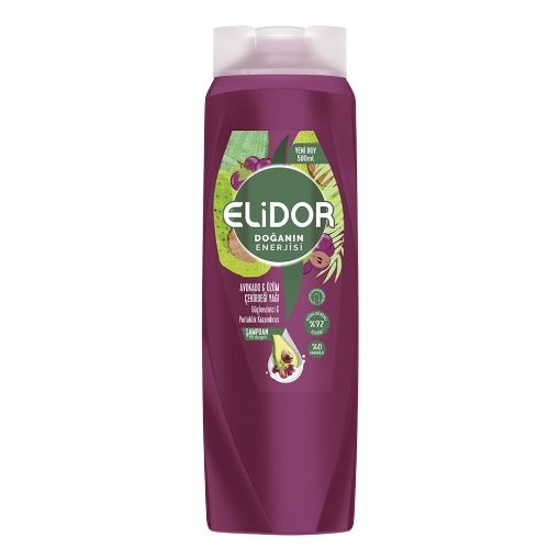 Elidor Samp. 500ml_D.Enerjisi Avokado&Uzum. ürün görseli