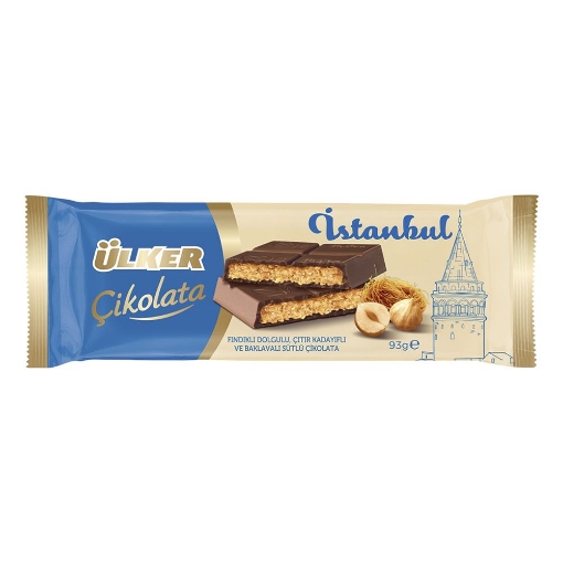 Ulker Istanbul Cikolata Findikli 93gr. ürün görseli