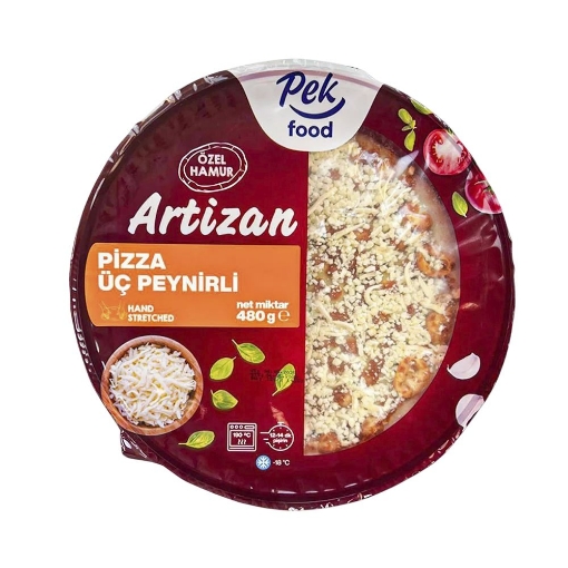 Pek Food Uc Peynirli Pizza 480gr. ürün görseli