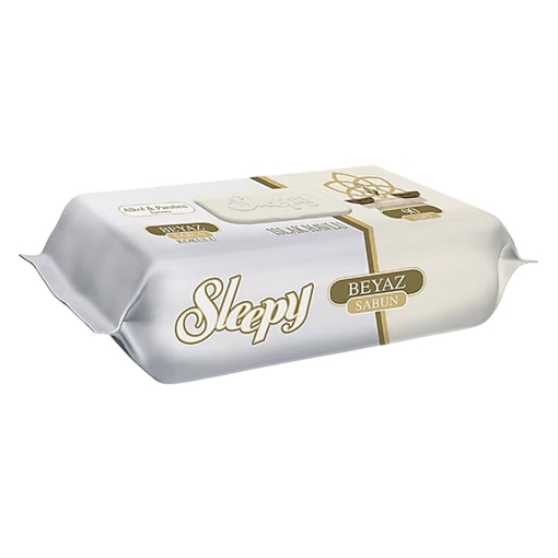 Sleepy Islak Havlu 90'Li Beyaz Sabun. ürün görseli