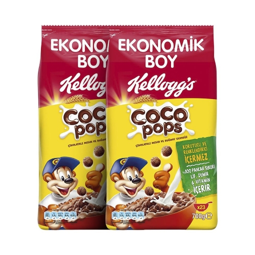 Ulker Coco Pops Jumbo 2*700gr 274139. ürün görseli