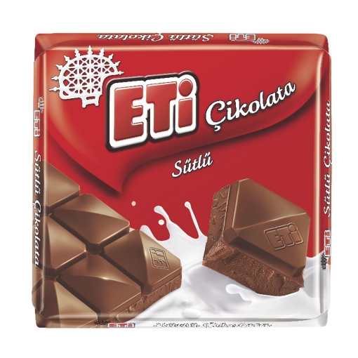 Eti Sutlu Kare Cikolata 60gr. ürün görseli