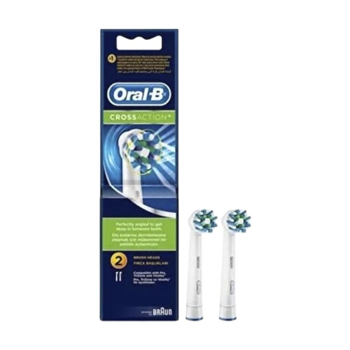 Oral-B Dis Fir.Sarjli Yedek 2'Li Cross Action. ürün görseli