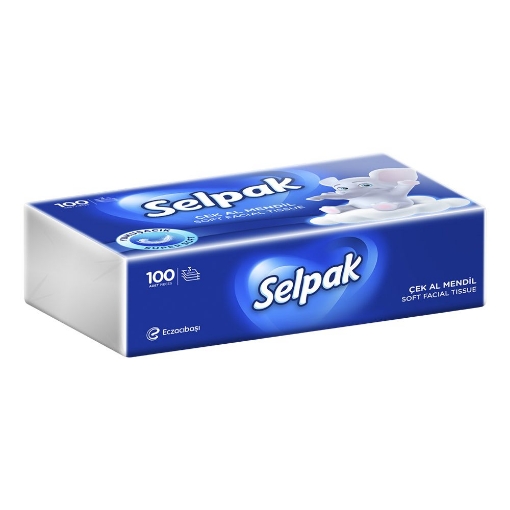 Selpak Mendil Cek Al 100'Lu. ürün görseli