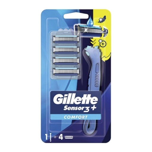 Gillette Sensor3 Comfort Makine+4 Bicak. ürün görseli