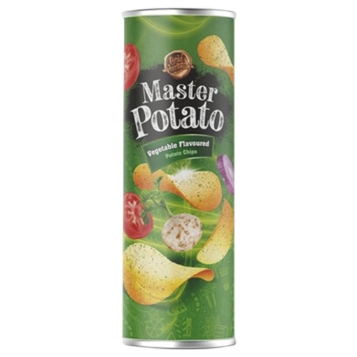 Master Potato Sebze Cesnili Cips 160gr. ürün görseli