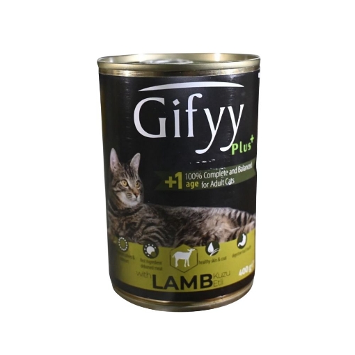Gifyy Kedi Parca Kuzu Etli Konserve 400gr. ürün görseli