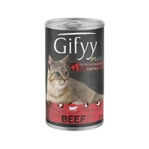 Gifyy Kedi Parca Biftekli Konserve 400gr. ürün görseli
