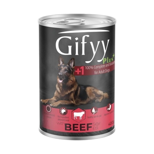 Gifyy Kopek Parca Biftekli Konserve 400gr. ürün görseli