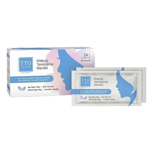 Tto Clinic Makyaj Temizleme Mendili 24'Lu. ürün görseli