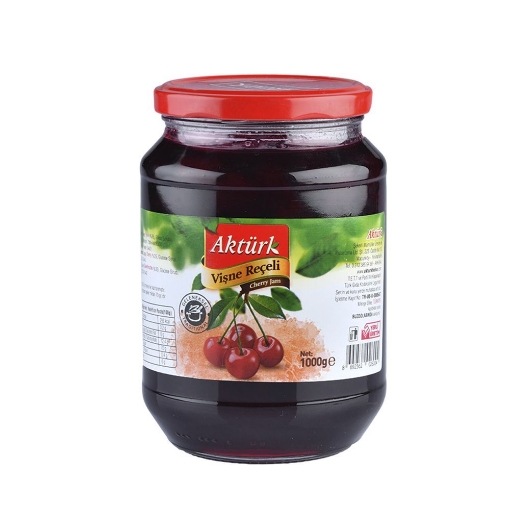 Aktürk Reçel Vişne 1000 Gr.. ürün görseli