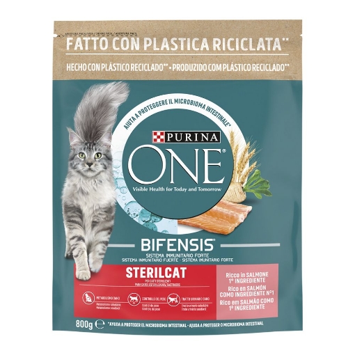 Purina One Kedi Steril Kuru Mama Somon Etli 800 Gr. ürün görseli