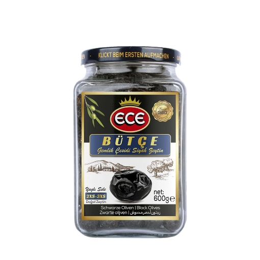 Ece Gemlik Butce Siyah Zeytin 1000gr. ürün görseli
