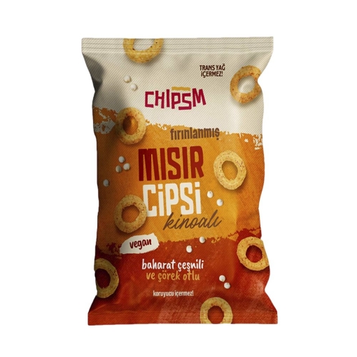 Dogal Chipsm Baharatli Kinoali Misir Cips 70gr. ürün görseli