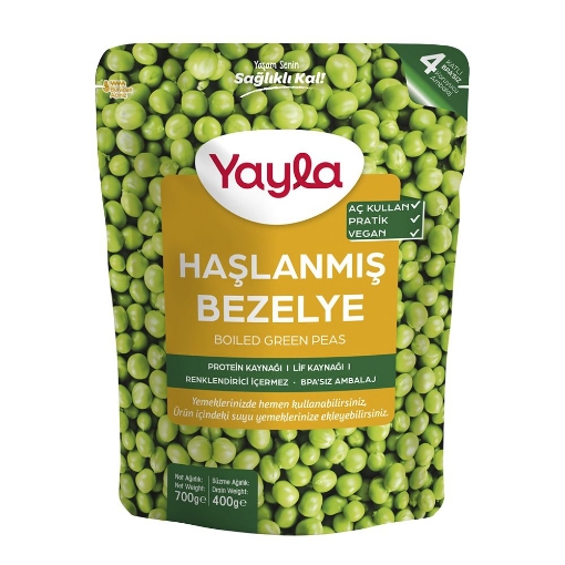 Yayla Gurme Haşlanmış Bezelye 700 Gr.. ürün görseli