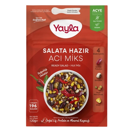 Yayla Salata Hazır Acı Miks 120 Gr.. ürün görseli