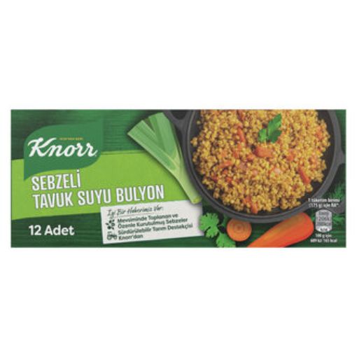Knorr Bulyon Sebzeli Tavuk 12Li 120Gr. ürün görseli